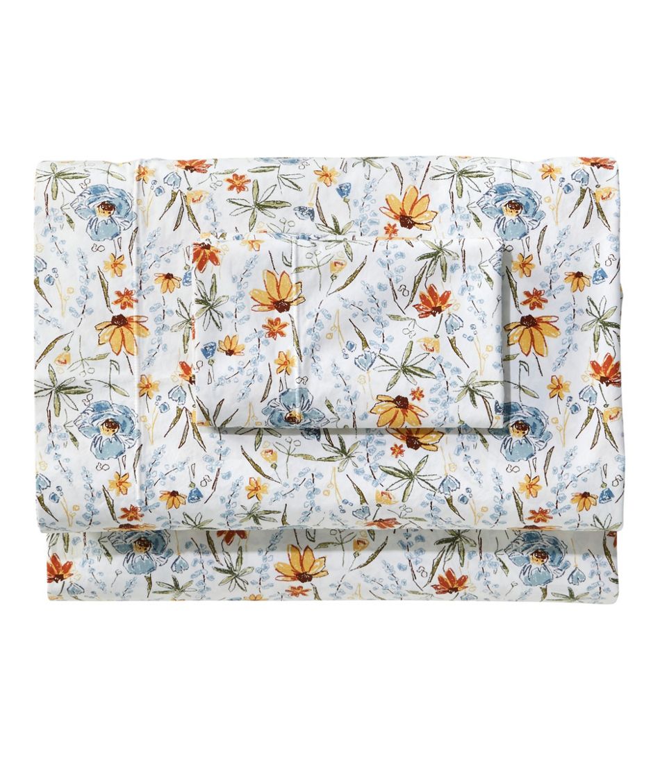 Jess Franks Print Percale Sheet Set Collection - L.L.Bean Value