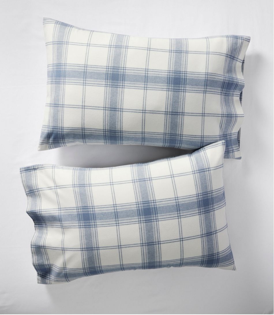 Organic Flannel Sheet Collection, Plaid - L.L.Bean Latest