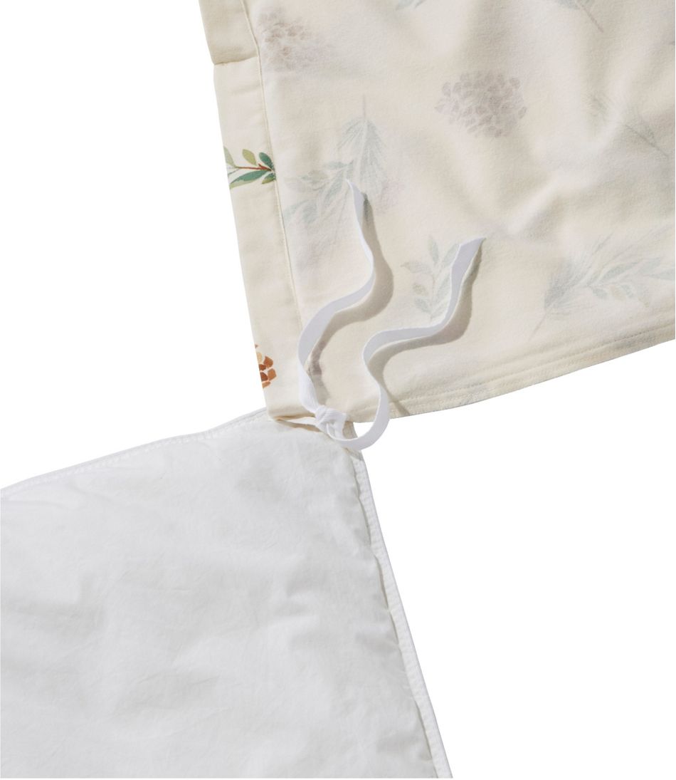Evergreen Flannel Comforter Cover Collection - L.L.Bean Quality