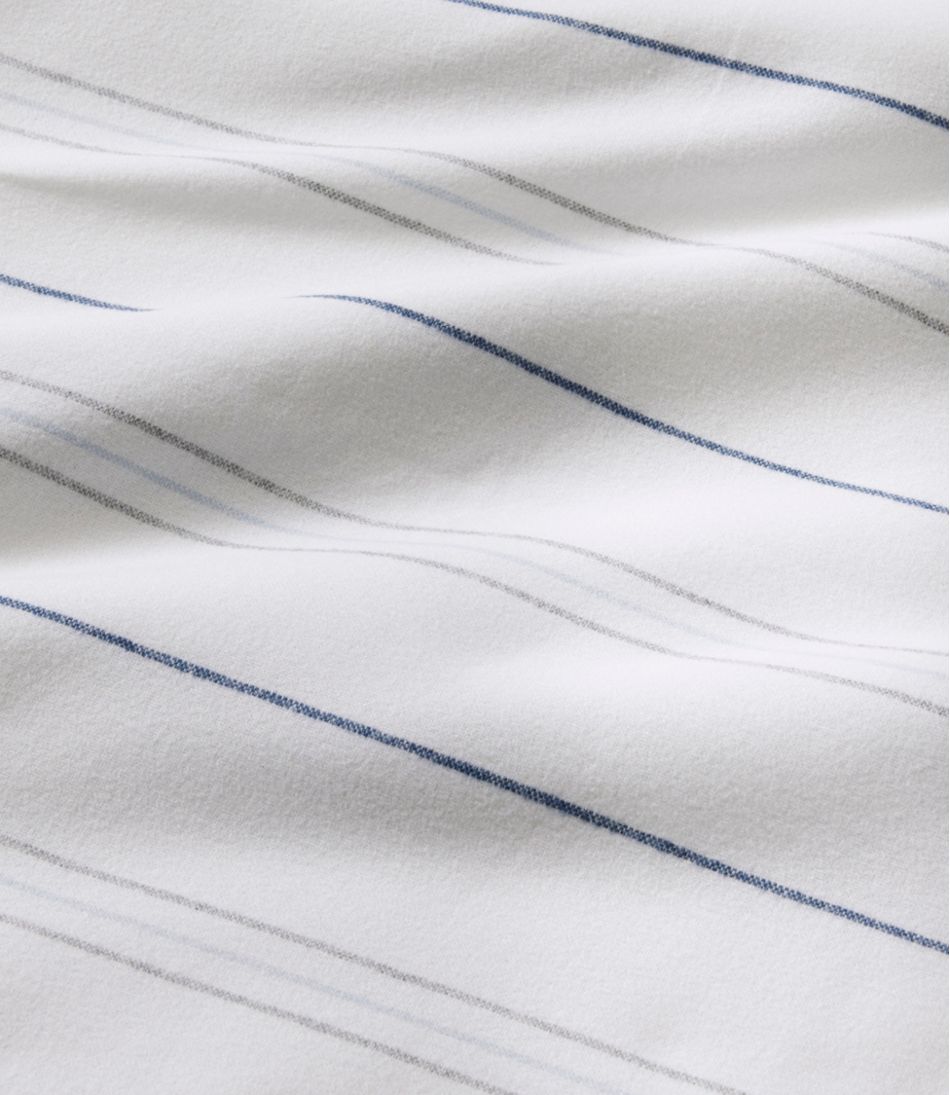 Organic Flannel Sheet Collection, Stripe - L.L.Bean Customer Favorite