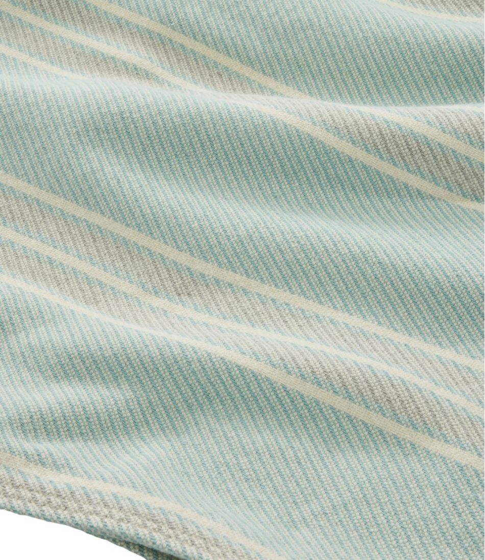 Maine Twill Blanket, Stripe - L.L.Bean Top Pick