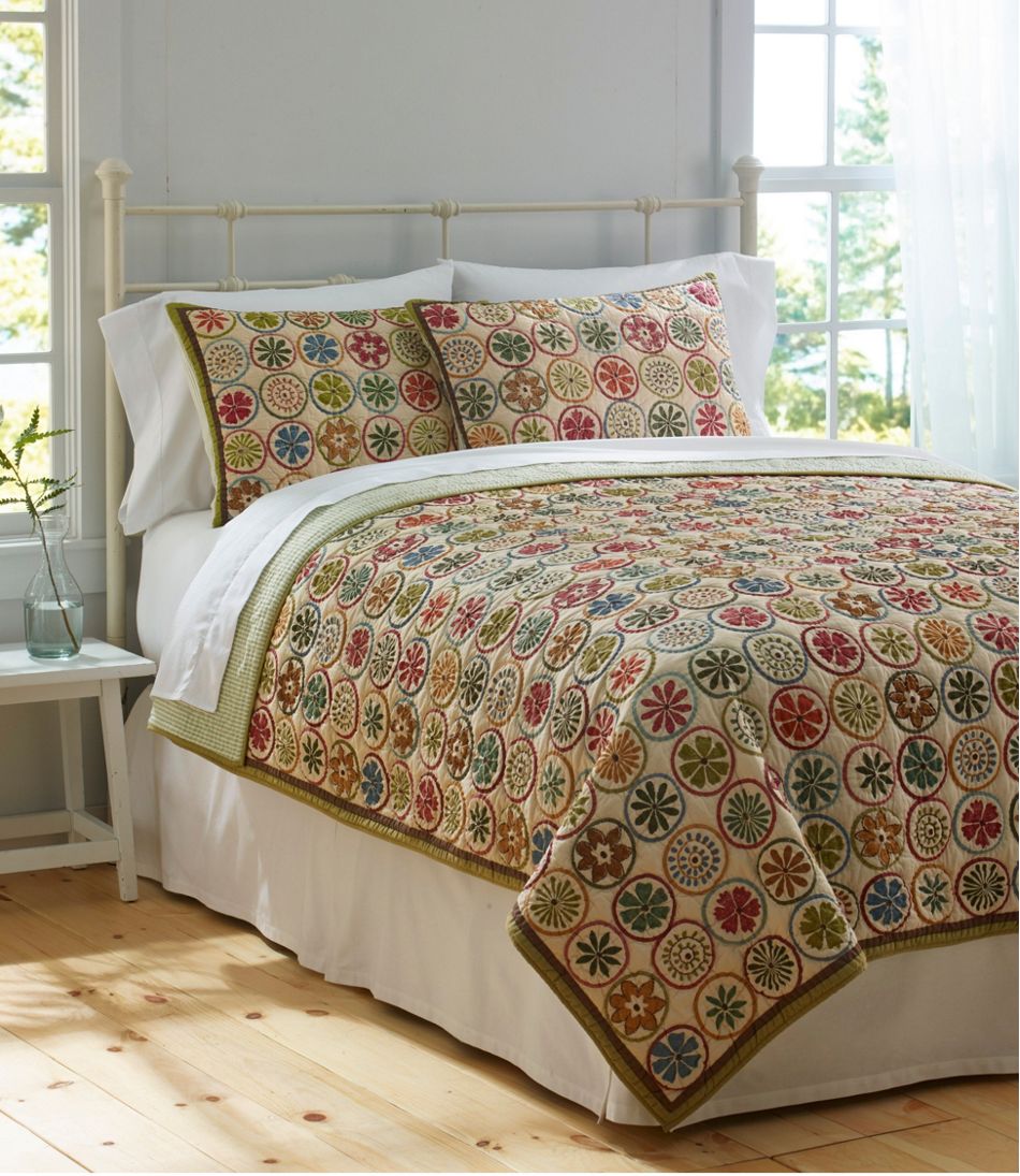 Blooming Circles Quilt Collection - L.L.Bean New