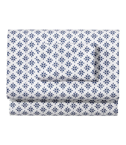 Sunwashed Percale Sheet Collection, Block Floral Print - L.L.Bean Popular