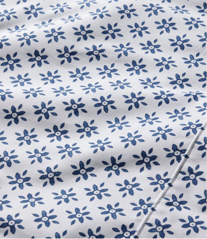 Sunwashed Percale Sheet Collection, Block Floral Print - L.L.Bean Popular