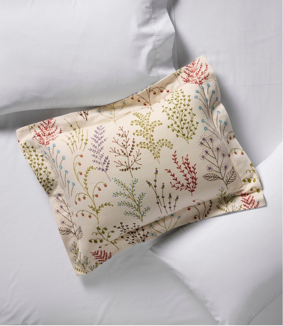 Botanical Floral Flannel Comforter Cover Collection - L.L.Bean Essential