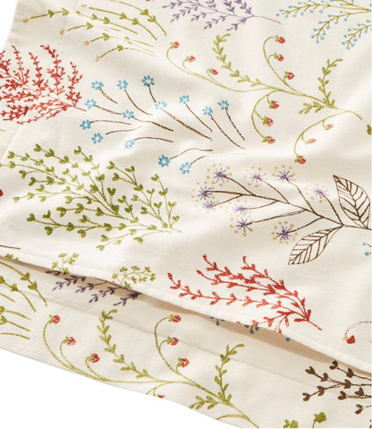 Botanical Floral Flannel Comforter Cover Collection - L.L.Bean Essential
