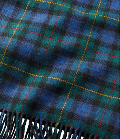 L.L.Bean Washable Wool Throw, Plaid 54" x 60" - L.L.Bean Everyday