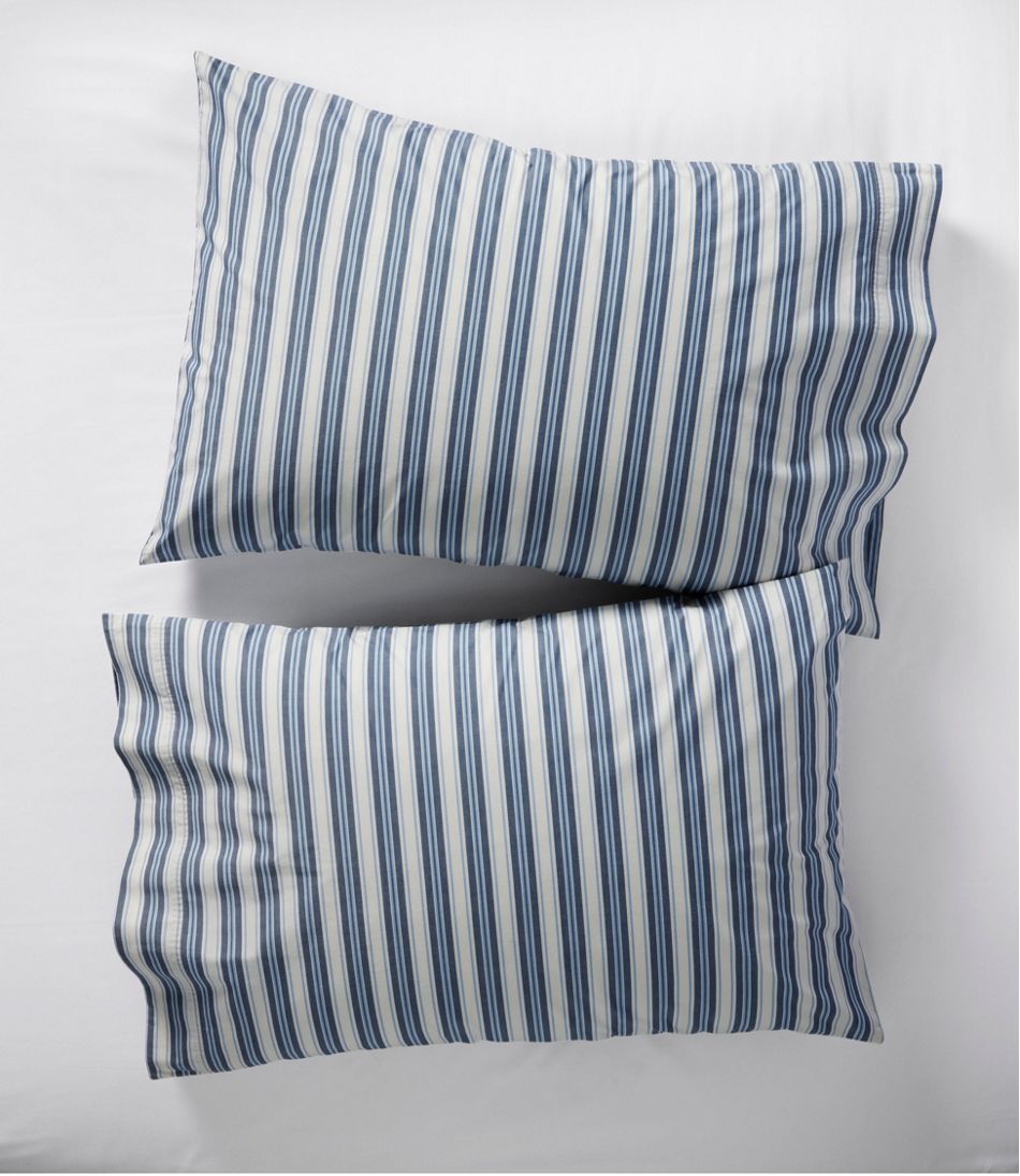 Sunwashed Percale Sheet Collection, Stripe - L.L.Bean Value