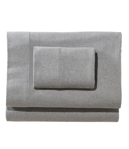 Heritage Chamois Flannel Sheet Collection, Heather - L.L.Bean Quality