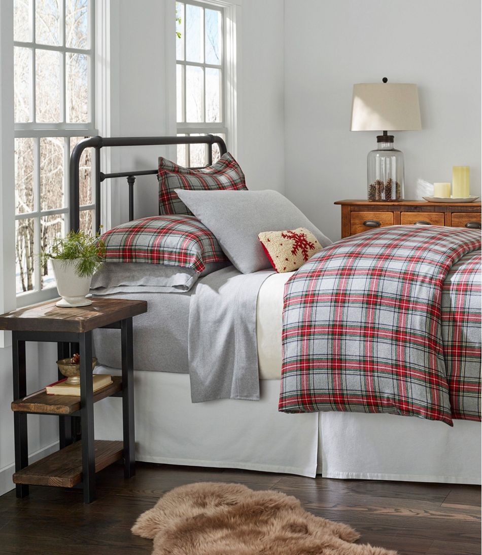 Heritage Chamois Flannel Sheet Collection, Heather - L.L.Bean Quality