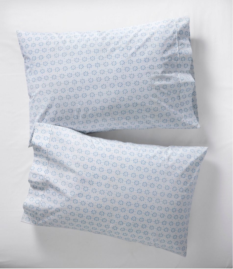 Sunwashed Percale Sheet Collection, Print - L.L.Bean Premium