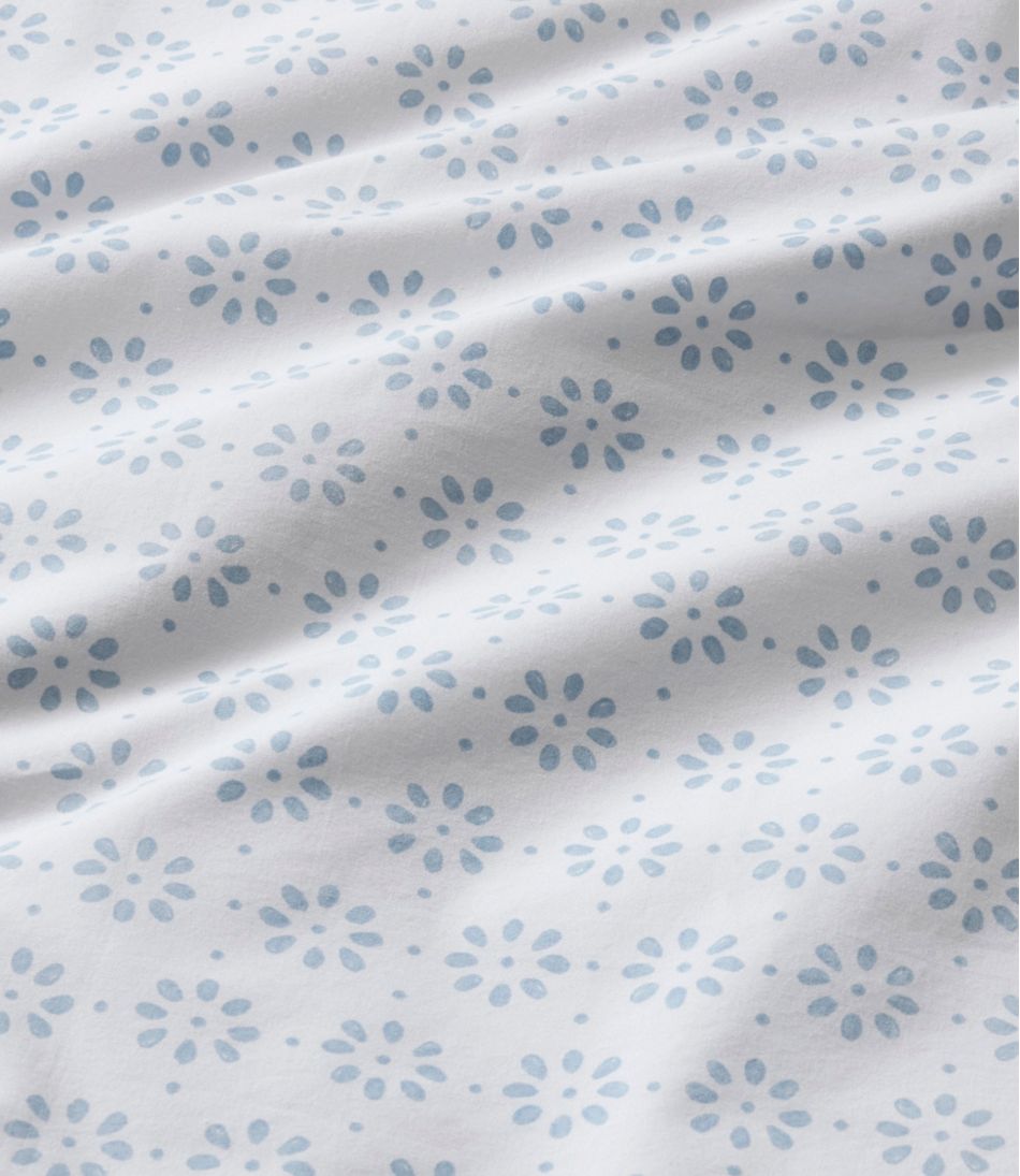 Sunwashed Percale Sheet Collection, Print - L.L.Bean Premium