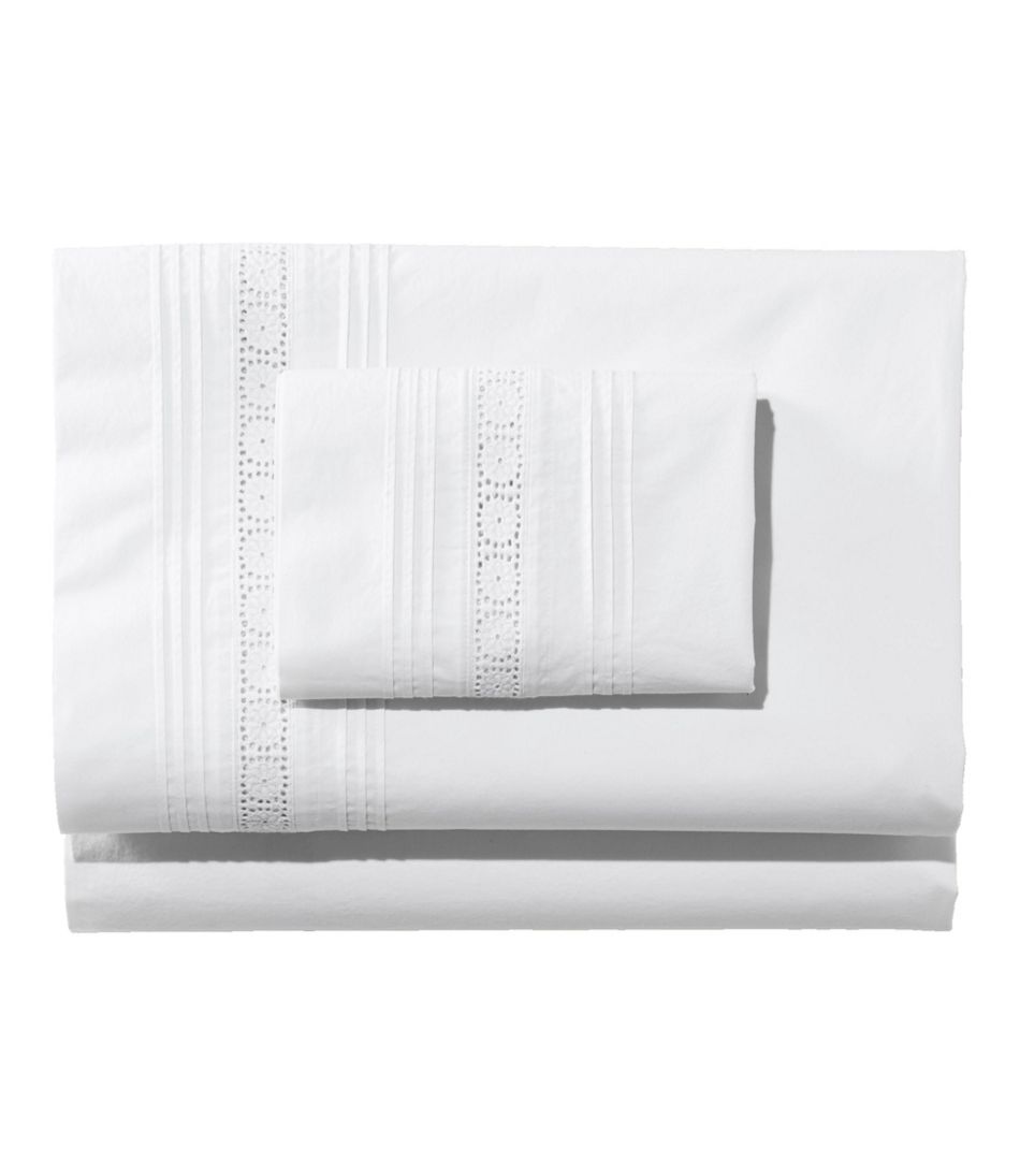 Sunwashed Pintuck Sheet Collection - L.L.Bean New
