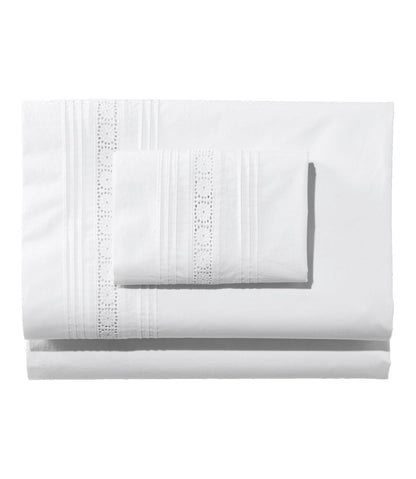 Sunwashed Pintuck Sheet Collection - L.L.Bean New