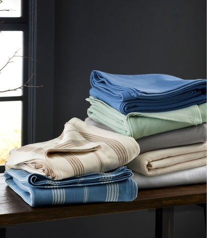 Organic Cotton Blanket, Stripe - L.L.Bean Featured