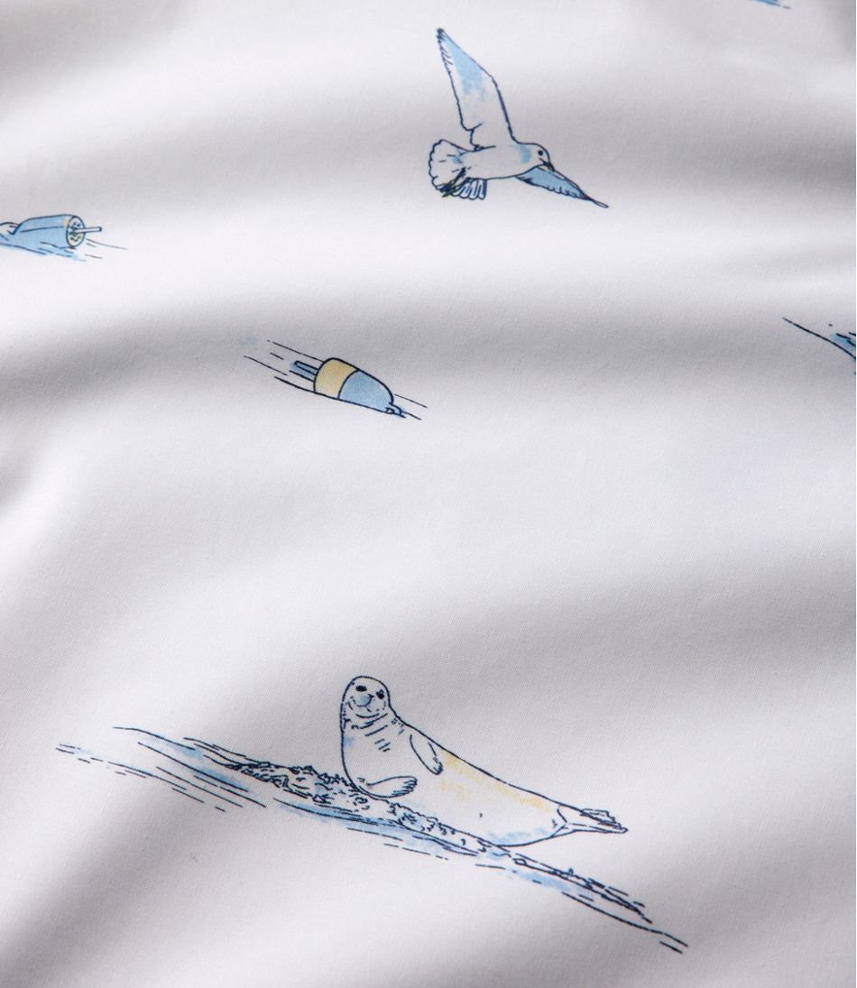 Nautical Boats Percale Sheet Collection - L.L.Bean Popular