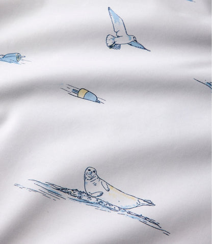 Nautical Boats Percale Sheet Collection - L.L.Bean Popular