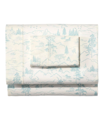 Lakeside Toile Percale Sheet Collection - L.L.Bean Trending