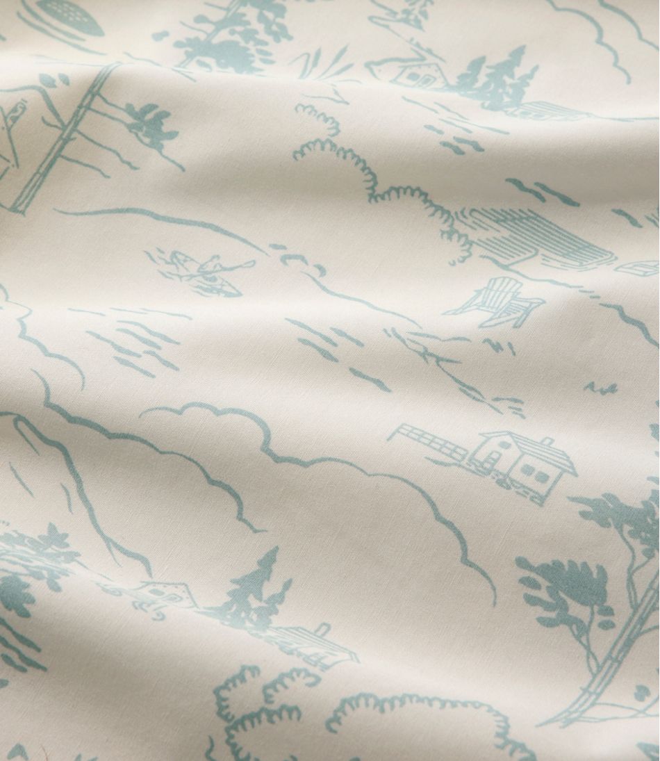 Lakeside Toile Percale Sheet Collection - L.L.Bean Trending