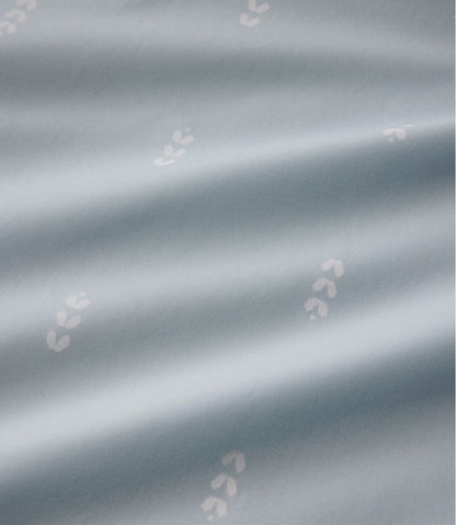 Sunwashed Percale Sheet Collection, Stamped Leaf Print - L.L.Bean Best Seller