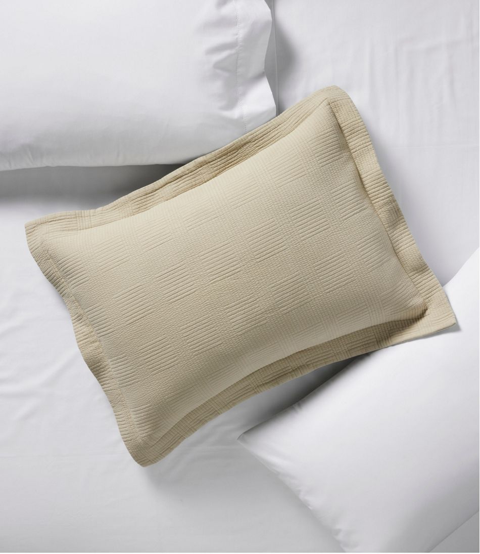 Vintage Matelassé Sham - L.L.Bean Classic