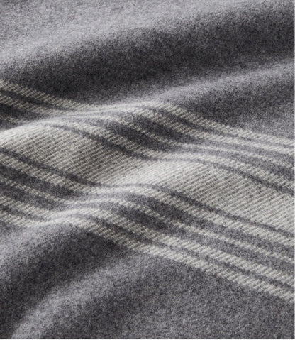 Washable Wool Throw, Striped - L.L.Bean Value