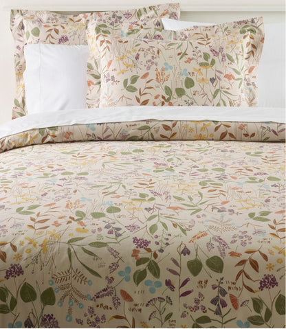 Birch Floral Percale Comforter Cover Collection - L.L.Bean Customer Favorite
