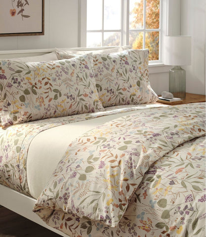 Birch Floral Percale Comforter Cover Collection - L.L.Bean Customer Favorite