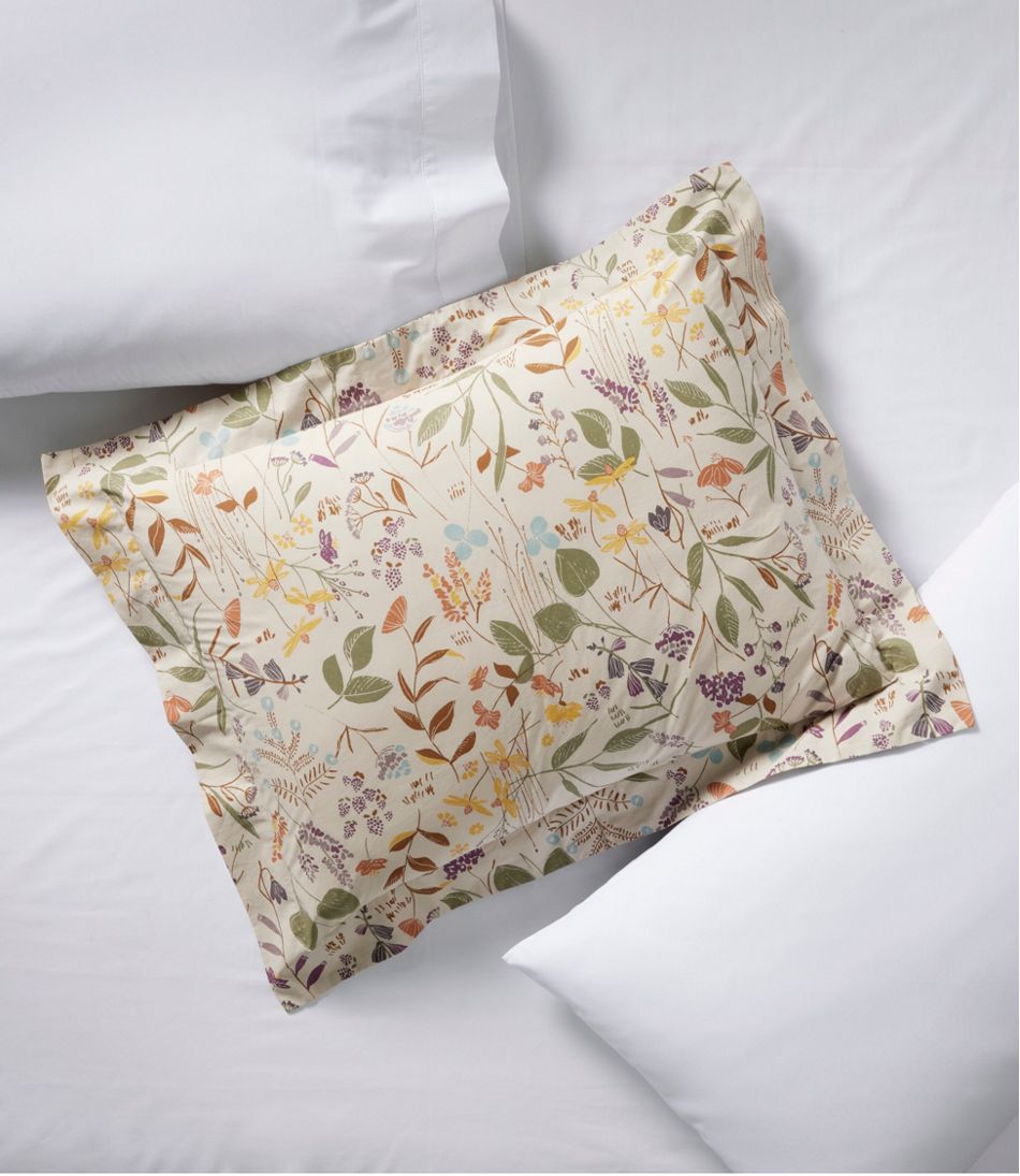 Birch Floral Percale Comforter Cover Collection - L.L.Bean Customer Favorite
