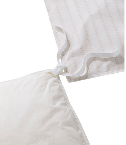 Sunwashed Percale Comforter Cover, Stripe Leaf - L.L.Bean Top Pick