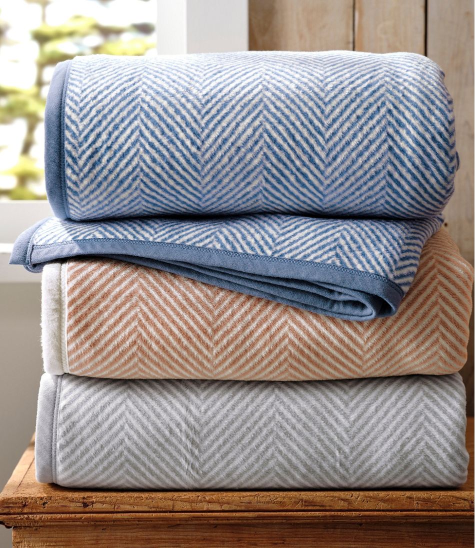 ChappyWrap Cozy Throw Blanket, Herringbone - L.L.Bean Popular