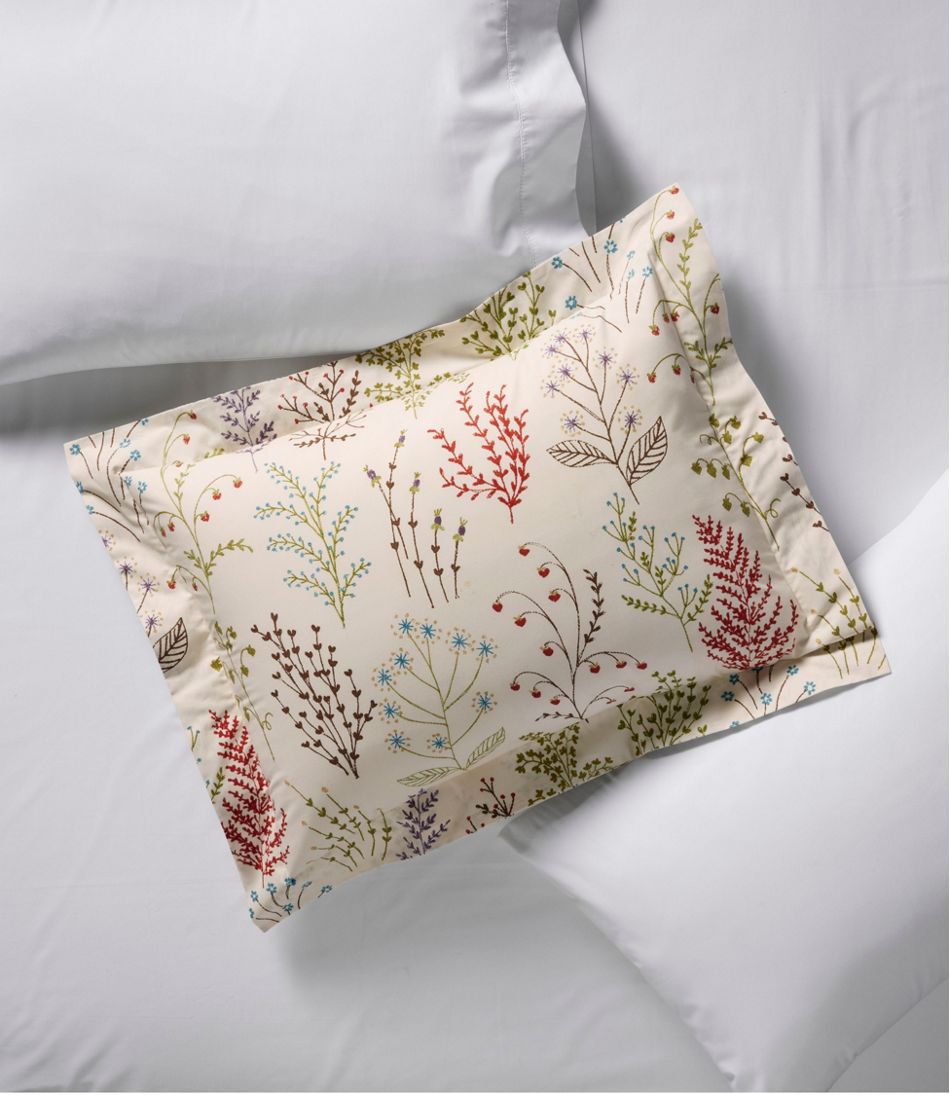 Botanical Floral Percale Comforter Cover Collection - L.L.Bean Trending