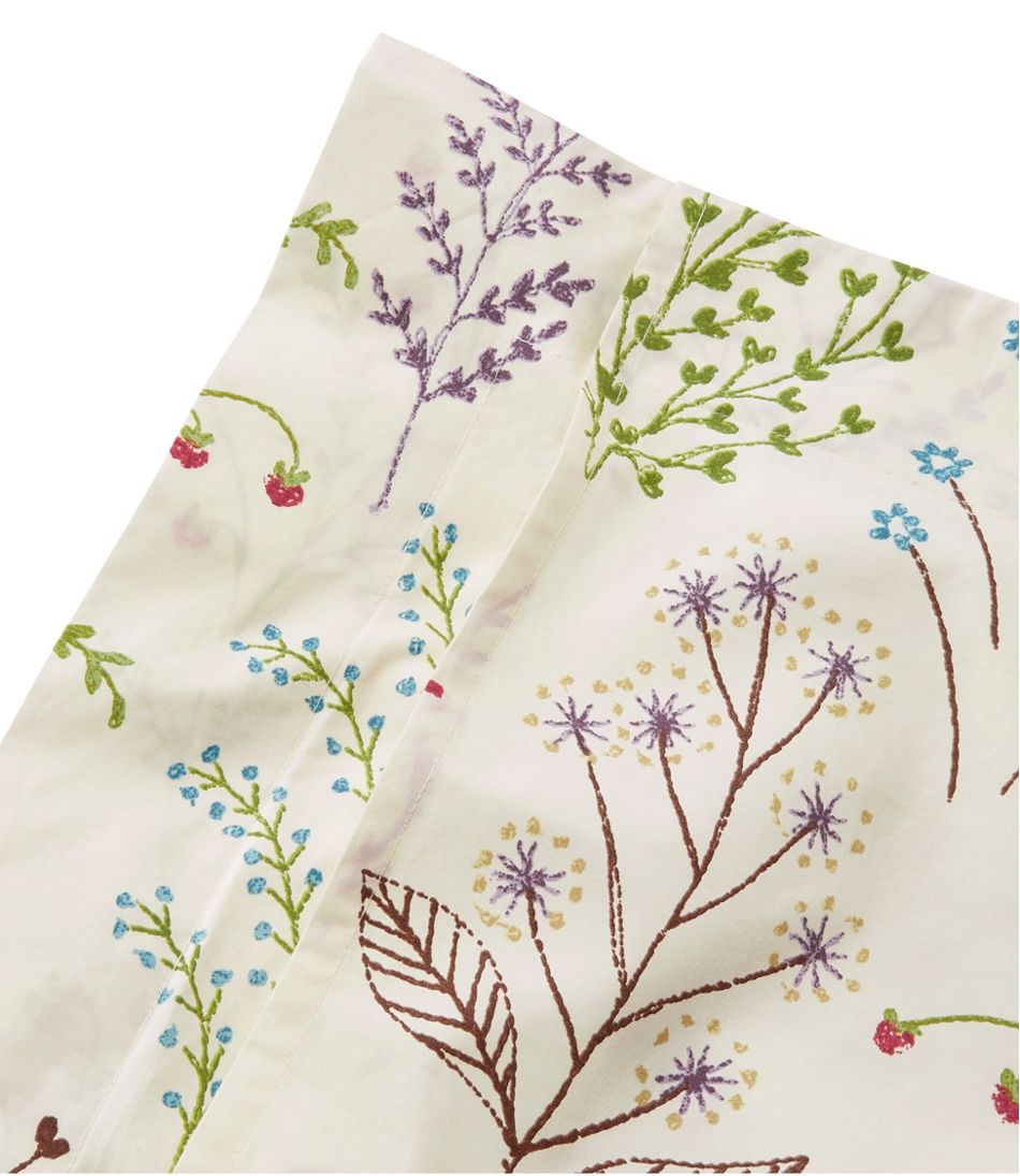 Botanical Floral Percale Comforter Cover Collection - L.L.Bean Trending