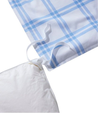 280-Thread-Count Pima Cotton Percale Comforter Cover Collection, Windowpane - L.L.Bean Everyday