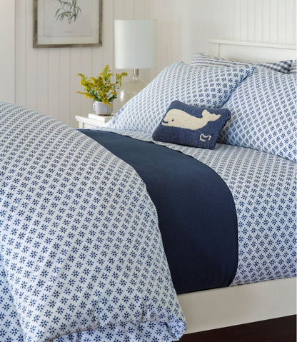 Sunwashed Percale Comforter Cover, Block Floral Print - L.L.Bean Latest