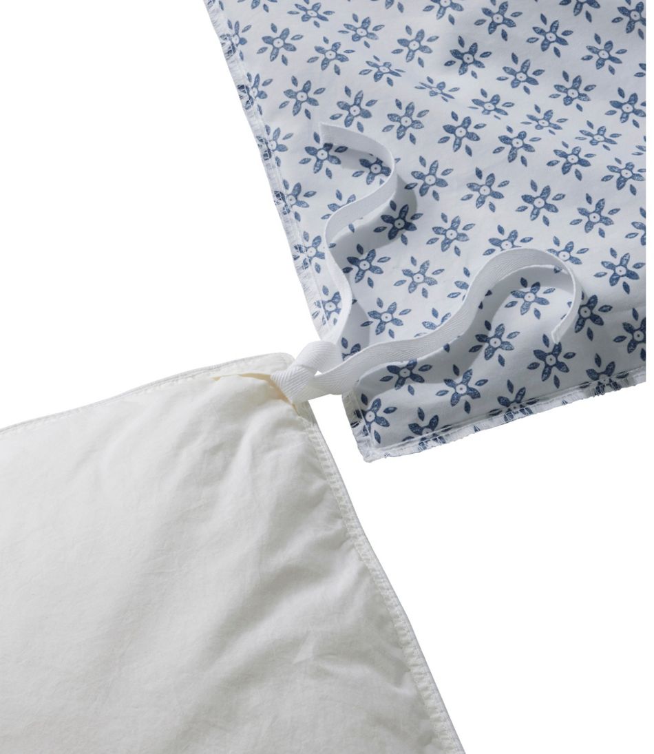 Sunwashed Percale Comforter Cover, Block Floral Print - L.L.Bean Latest