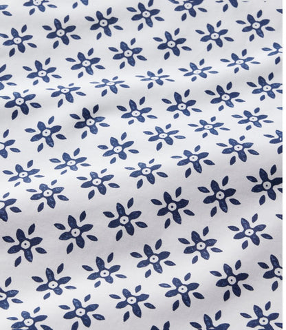 Sunwashed Percale Comforter Cover, Block Floral Print - L.L.Bean Latest