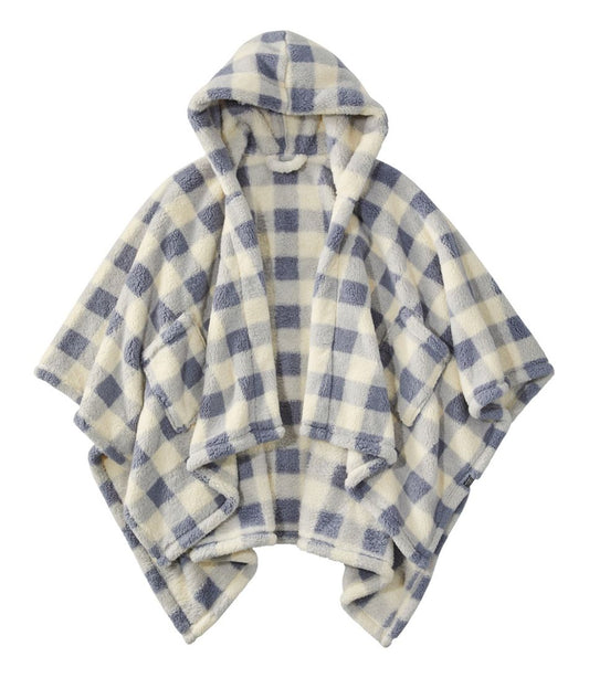 Cozy Sherpa Wearable Throw, Plaid - L.L.Bean Trusted