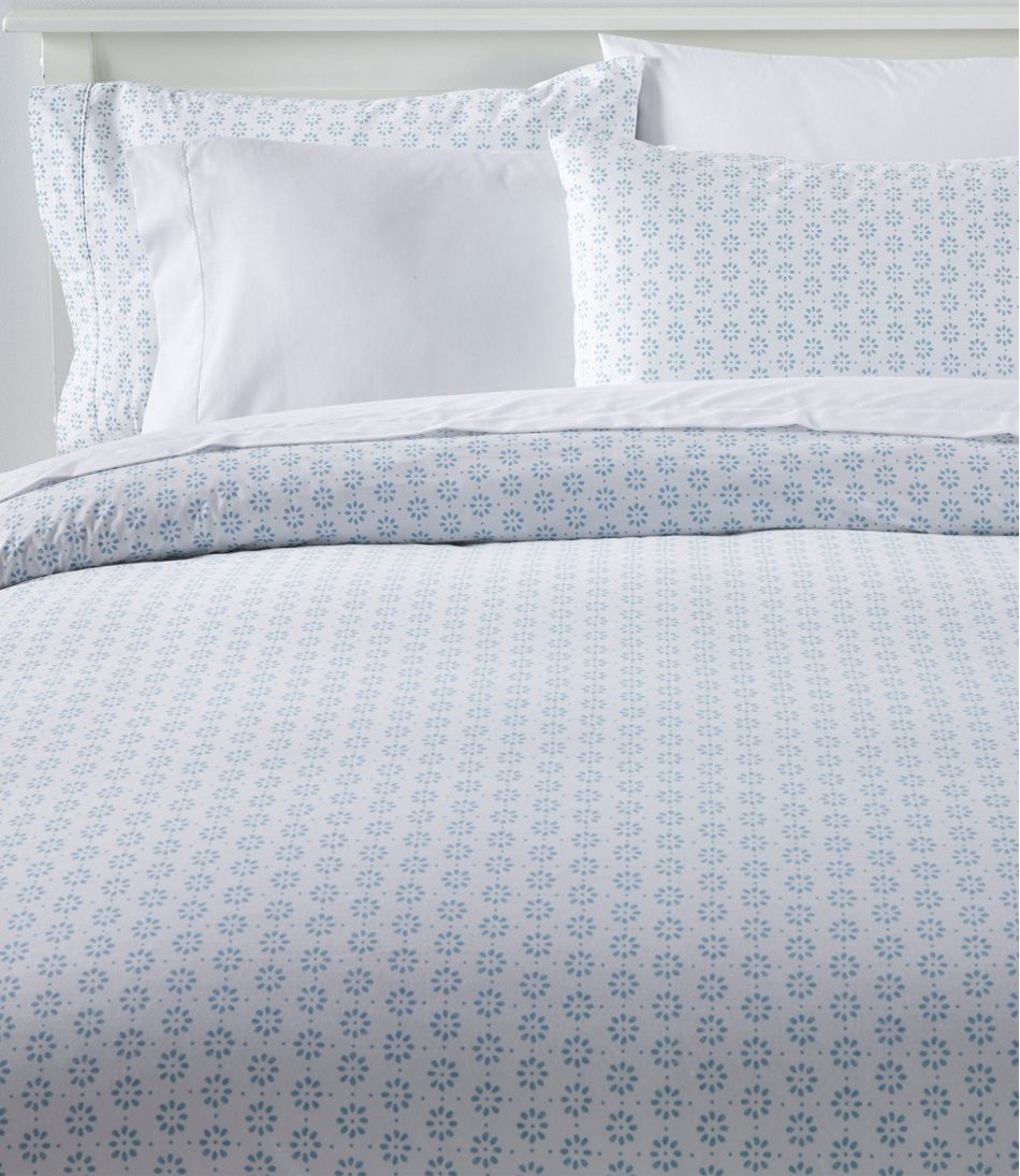 Sunwashed Percale Comforter Cover, Print - L.L.Bean Top Pick