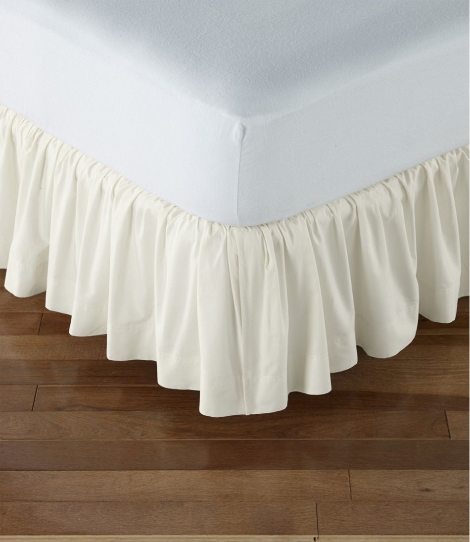 Chambray bed skirt - L.L.Bean Premium