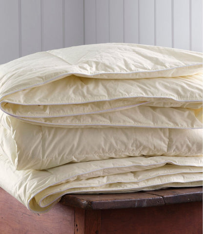Box-Stitch Goose Down Comforter, Warmer - L.L.Bean New
