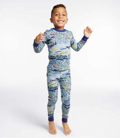 Kids' Organic Cotton Fitted Pajamas - L.L.Bean Customer Favorite