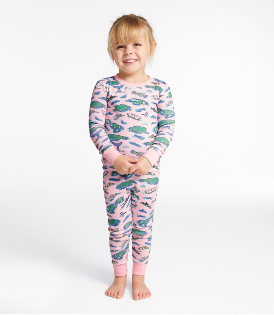 Toddlers' Organic Cotton Fitted Pajamas - L.L.Bean Featured