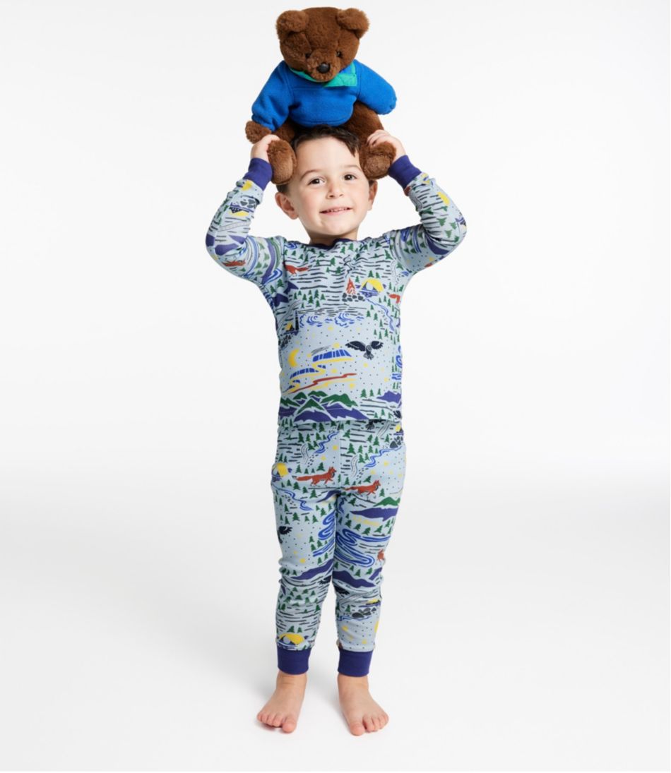 Toddlers' Organic Cotton Fitted Pajamas - L.L.Bean Featured