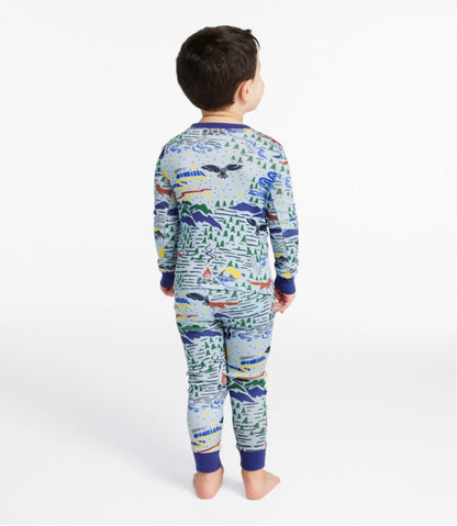 Toddlers' Organic Cotton Fitted Pajamas - L.L.Bean Featured