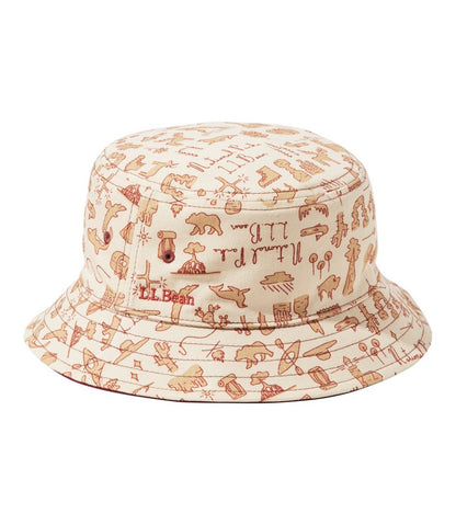 Kids' Bean's Reversible Cotton Bucket Hat - L.L.Bean Recommended
