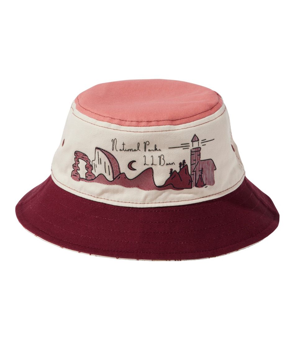 Kids' Bean's Reversible Cotton Bucket Hat - L.L.Bean Recommended
