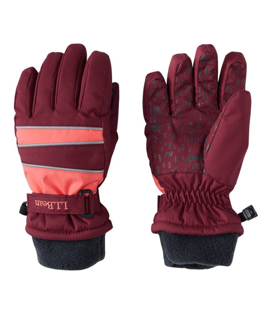 Kids' Wintry Mix Waterproof Gloves - L.L.Bean Trending