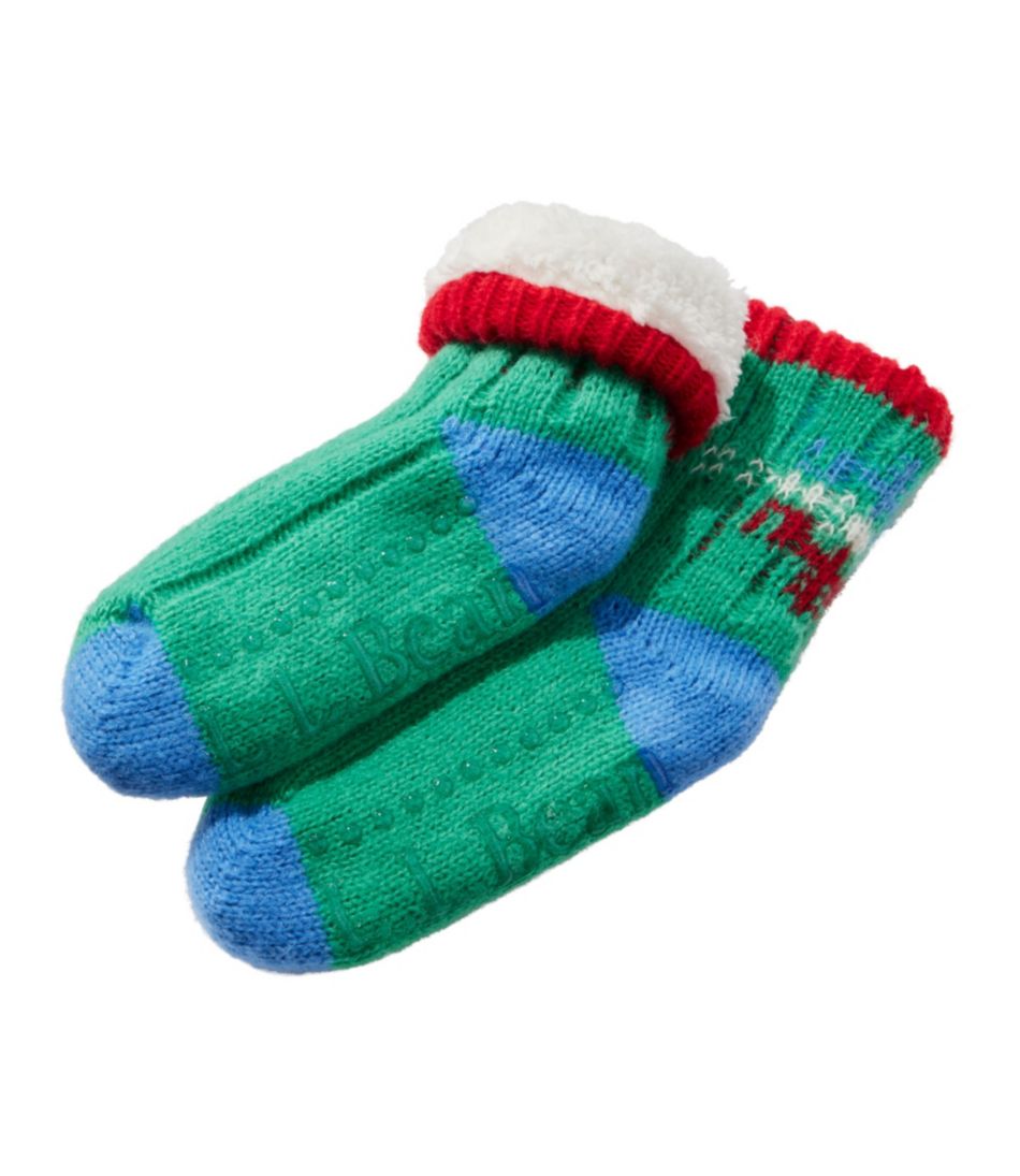 Toddlers' Cozy Gripper Socks - L.L.Bean Great Value