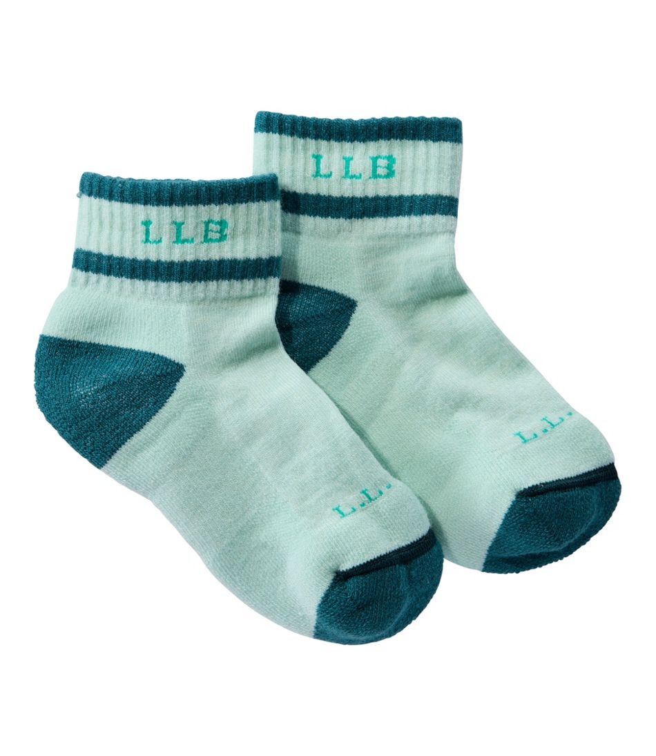 Kids' L.L.Bean Katahdin Socks, Quarter-Crew - L.L.Bean Quality